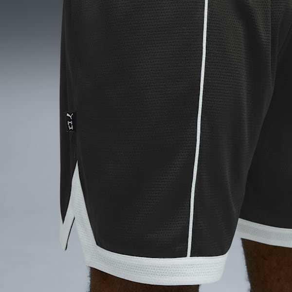 Hoopaverse Men’s Moisture-Wicking Basketball 6" Shorts, PUMA Black, extralarge-IND